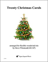 Twenty Christmas Carols Flexible Woodwind Trio cover